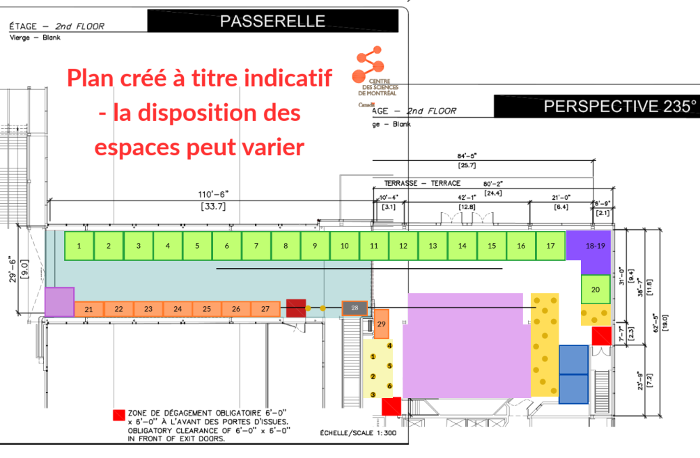 plan de l'expo